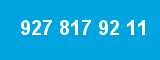 927 817 92 11